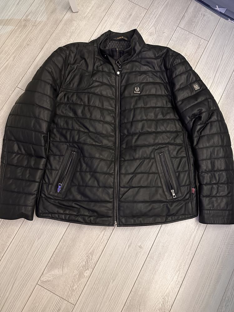 Мъжко Кожено Яке BELSTAFF 56/2Xl