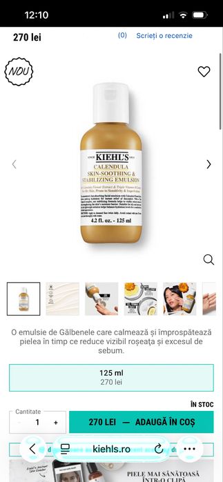 Kiehl’s emulsion