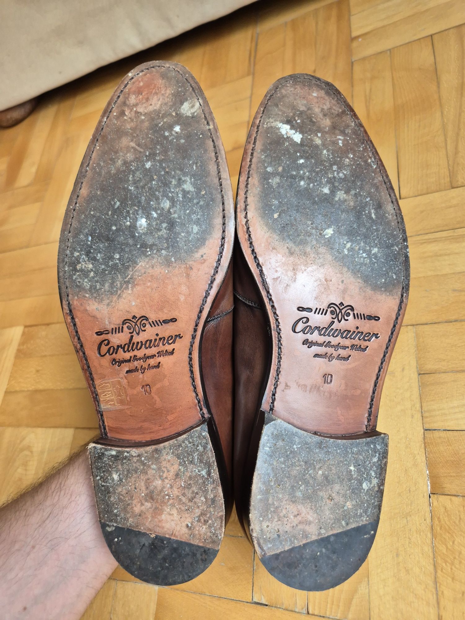 Pantofi de Lux Cordwainer, Piele naturală integral - 44
