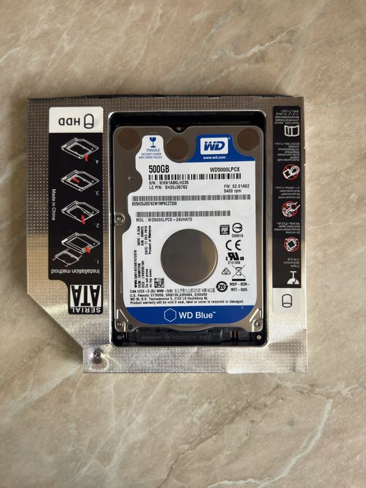 Caddy Салазки с Жестком диском