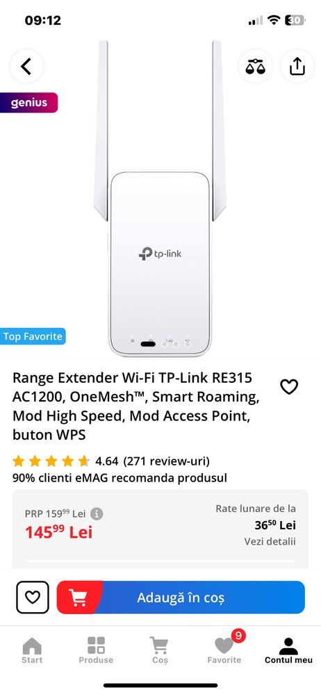 Extender Wi-fi TP—Link