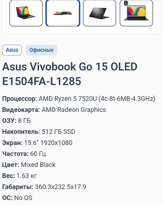 Asus Vivobook Go 15