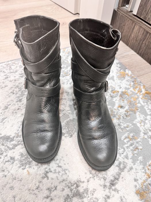 Ghete piele marimea 36