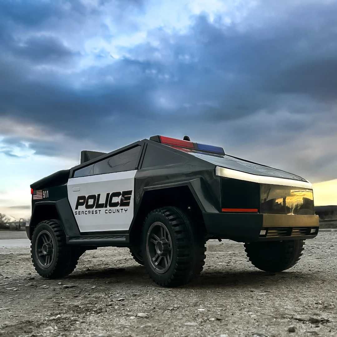 Детска Акумулаторна Кола POLICE BJ2102, 90W, 12V/7Ah, R/C 2.4