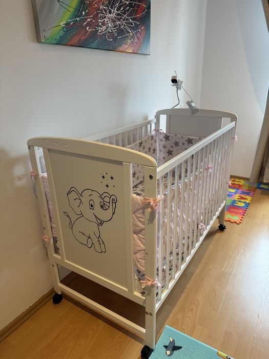 Vand patut copil + saltea de cocos