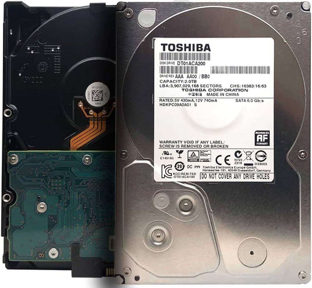 Toshiba HDD 2TB жёсткие диски