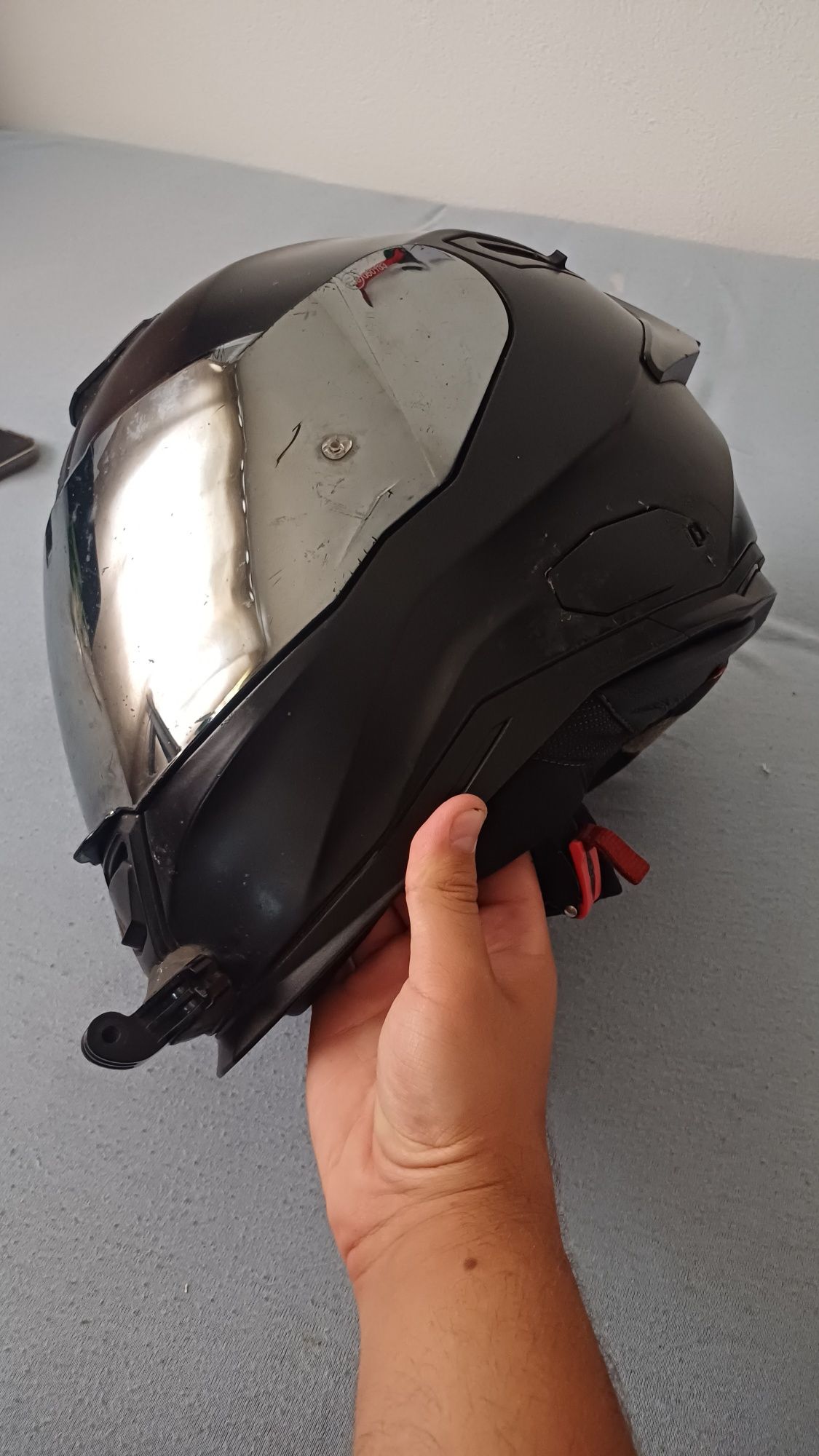 Nexx sx100r marimea L cu suport gopro