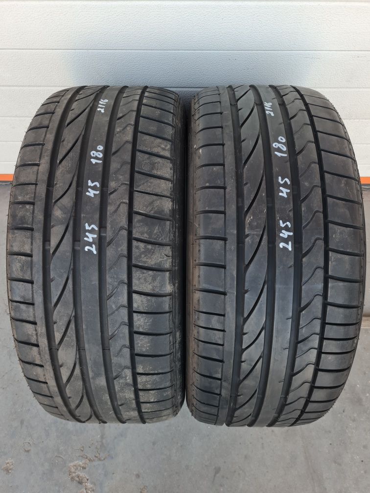 Летни гуми 2 броя BRIDGESTONE Potenza RE050A 245 45 R18 дот 2116