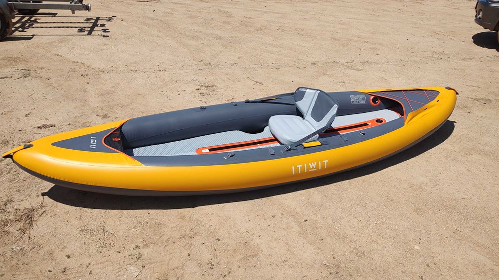 Надуваем каяк ITIWIT/TRIBORD 100, двуместен