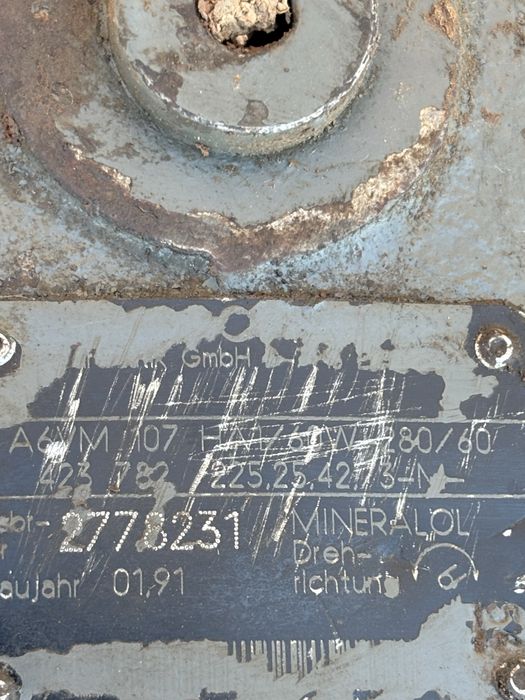 Hidromotor Bosch Rexroth A6VM107 - comptibil Zeppelin, O&K, Atlas