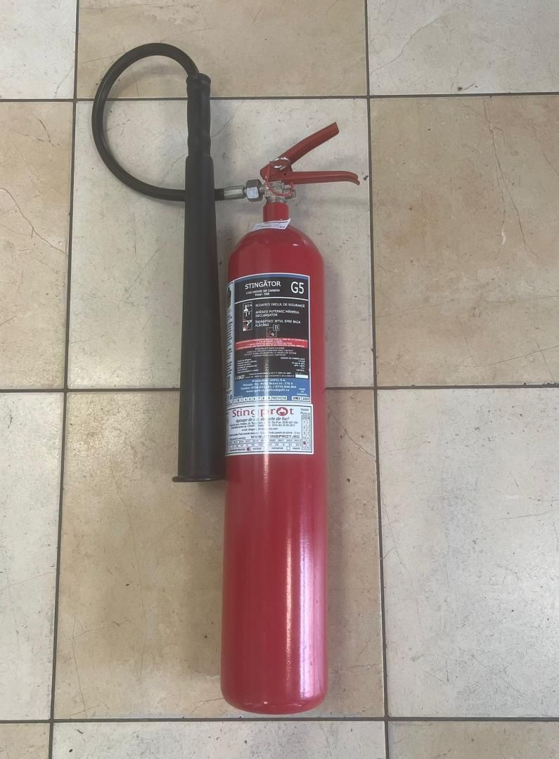 Stingator PSI cu dioxid de carbon tip G5, 5 kg -A-