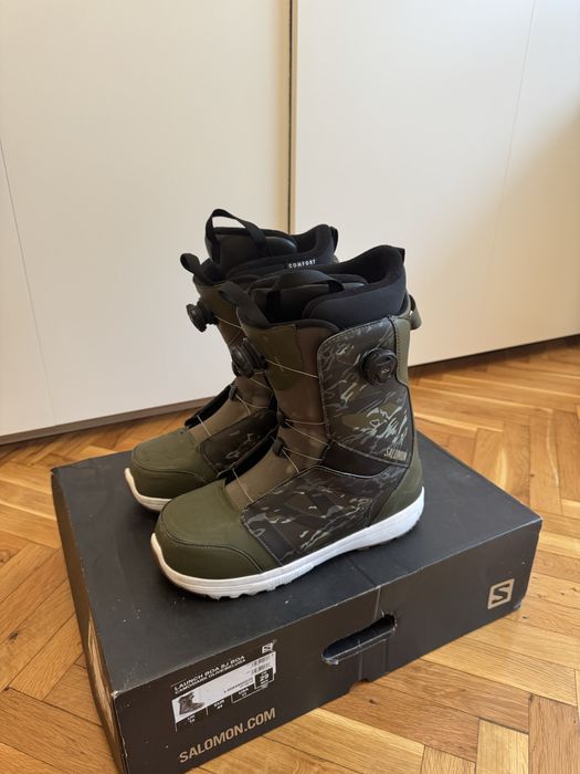 Сноуборд Обувки Salomon Launch SJ BOA Camo 44 номер
