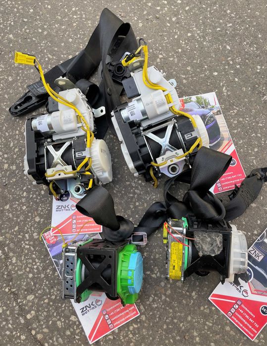Audi A3 A4 A5 A6 A7 A8 kit airbag volan sline - set centuri fata spate