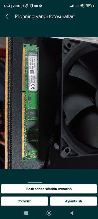 Cougar cpu Prossesor kuler, hdd, s10 ram hammasi srochna soti