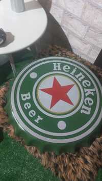 Метална табела Heineken