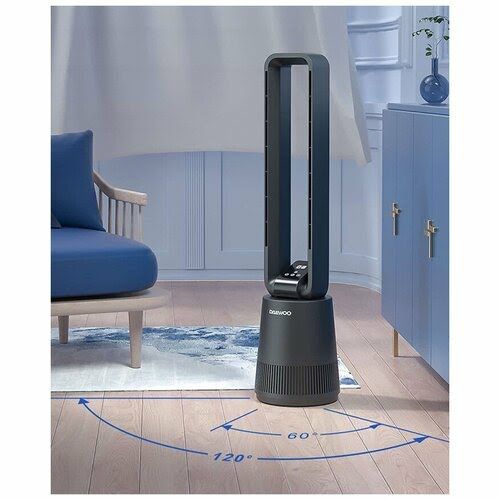 Безлопастный вентилятор-очиститель воздуха Daewoo F10 pro, глобал ч