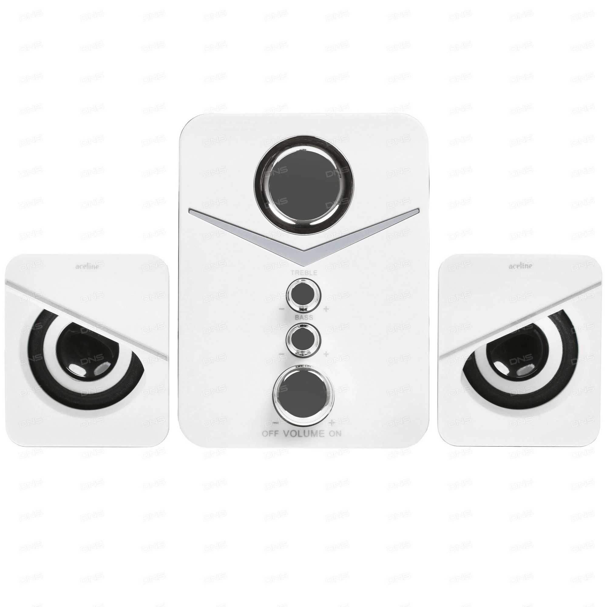 Колонки 2.1 Aceline ASP240 белый