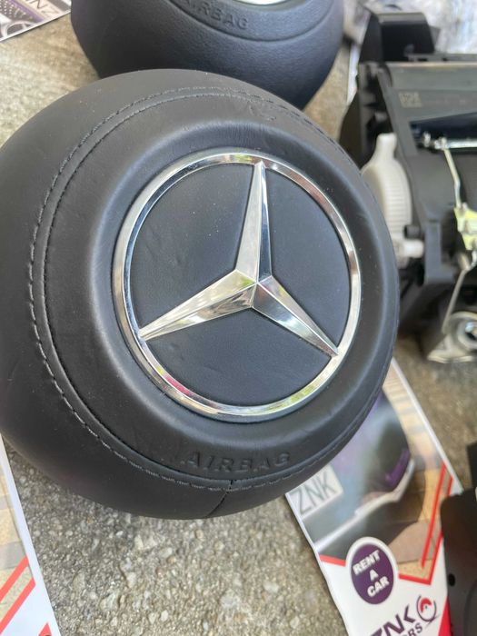 Mercedes Benz S w223 airbag volan piele set centuri de siguranta