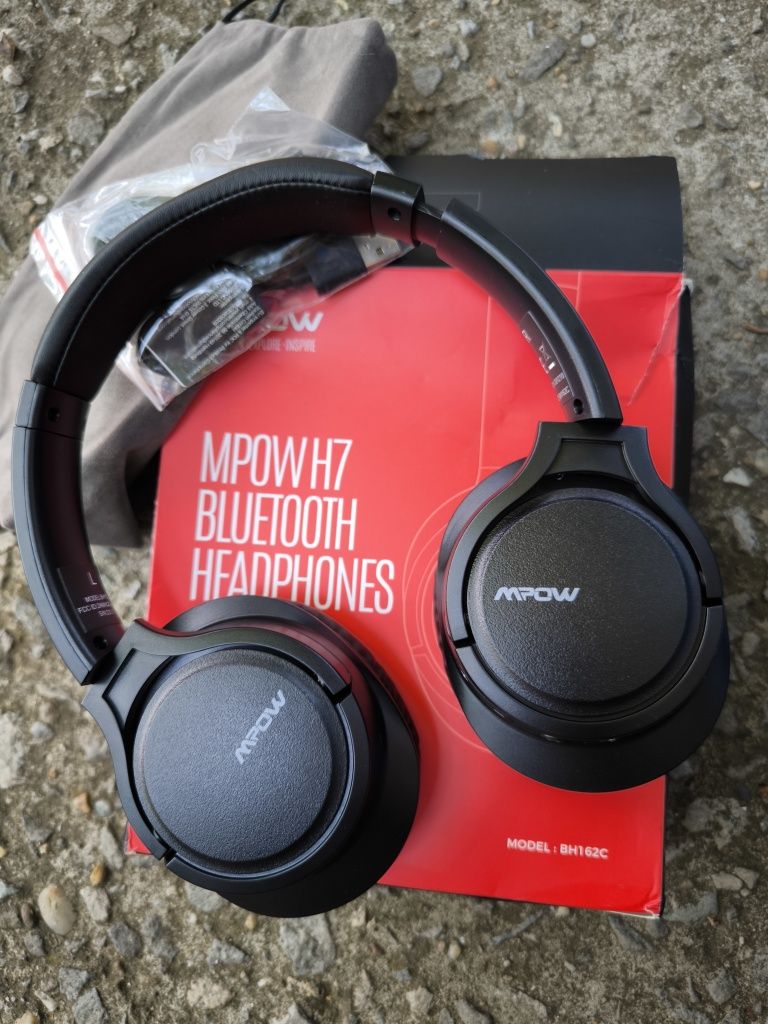 Bluetooth слушалки, безжични Mpow H7 PRO, със силен басов звук