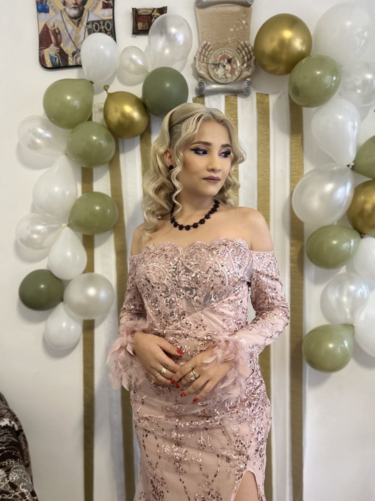 Rochie lunga de seara sau de zi