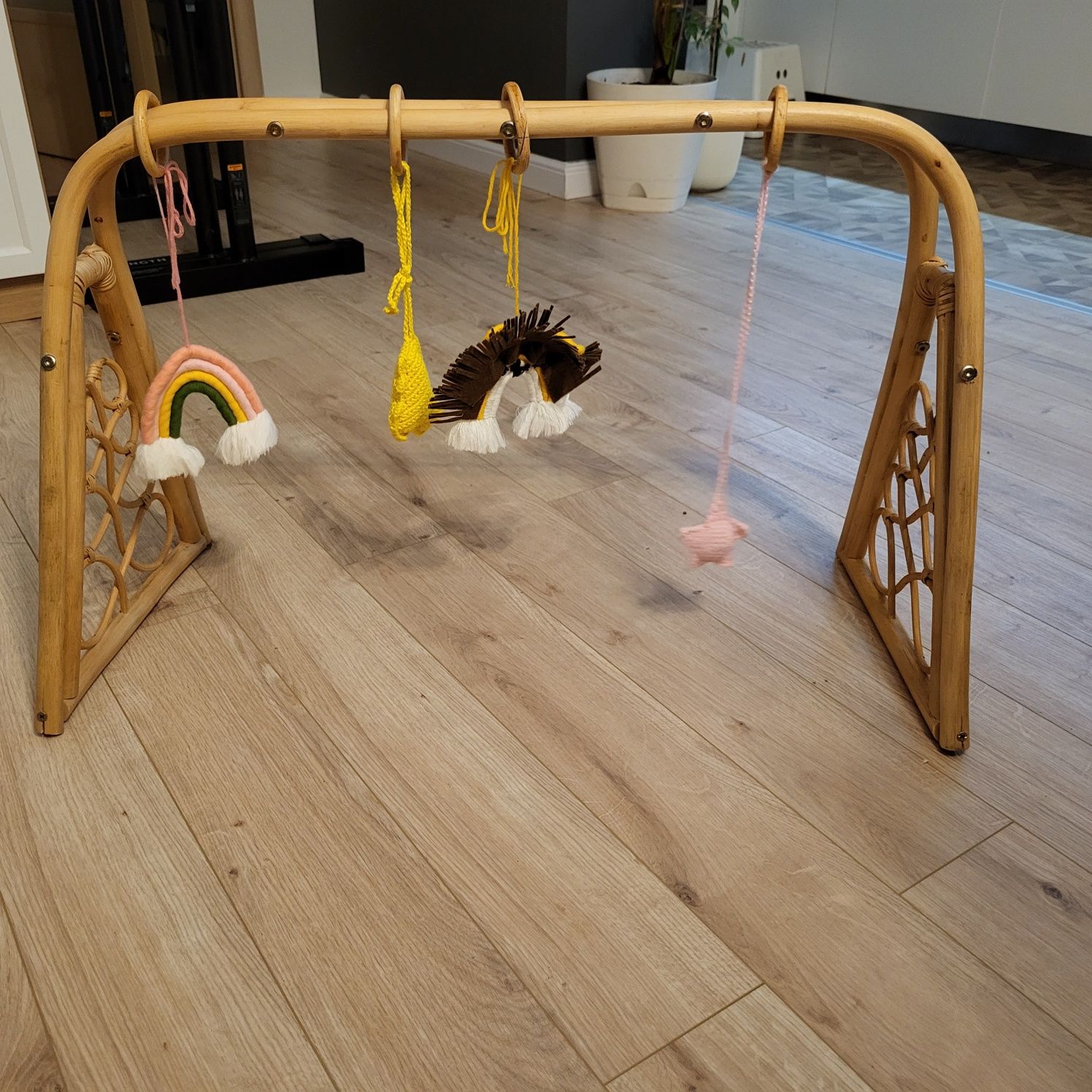Активна гимнастика бебе, бамбук, ecoplay