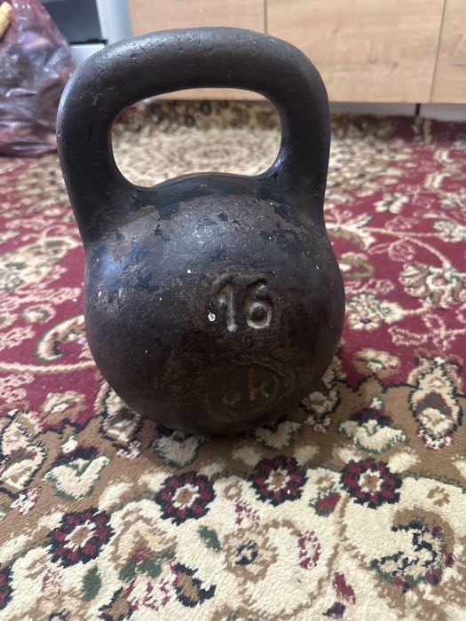 Гиря советская 16 кг