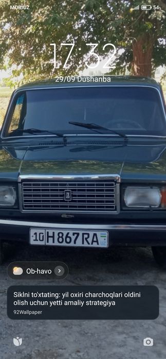 Vaz 2107 zur mashina