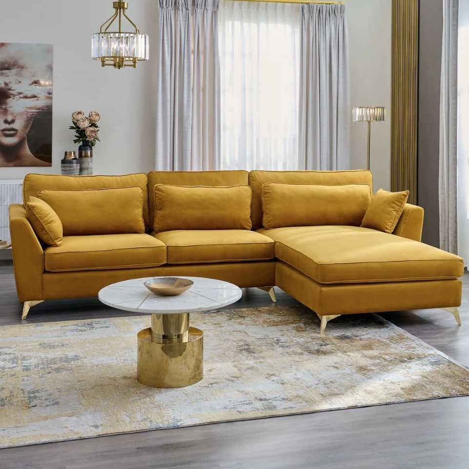 Vand set coltar 3 locuri Lennox Mobexpert din stofa