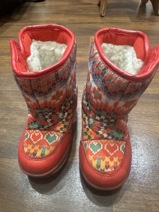 Сапоги зимние на девочку