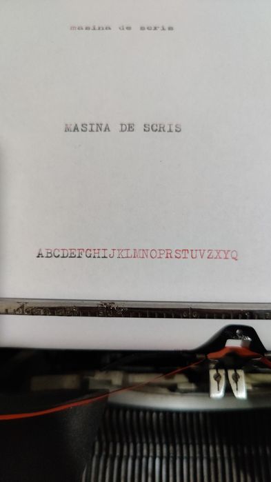 Mașină de scris Olivetti M40 Kr.