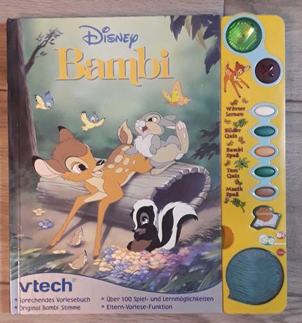 Carte Vtech Bambi, autocitire lb. germana