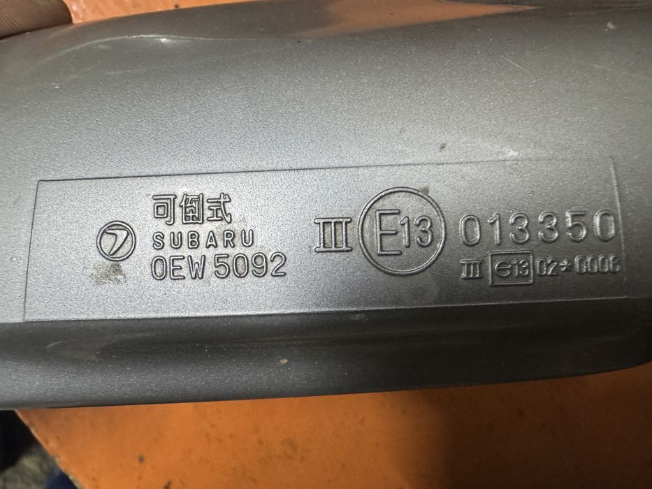 Зеркала субару легаси б4 универсал и зеркала боковые и шиток прибора