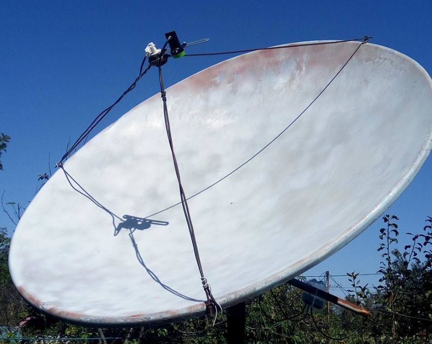 Antena satelit aluminiu