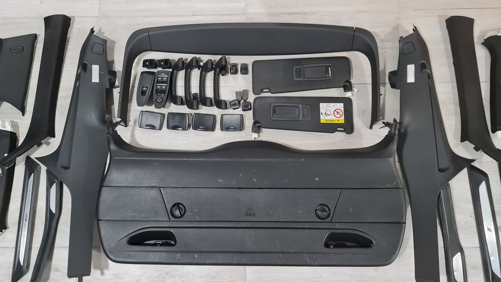 Pachet M interior trim buton parasolare stâlp tapiserie BMW 3 f30 f31