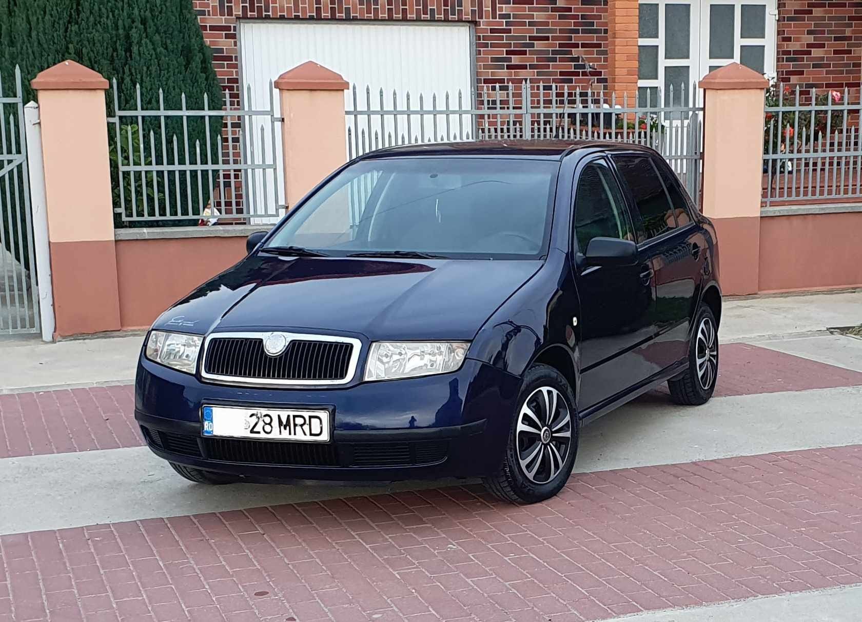 Skoda Fabia motor 1.4 benzină an 2003 euro 4