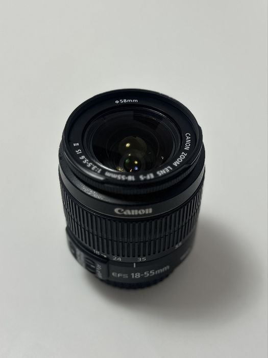 Обектив Canon EFS 18-55mm IS – в отлично състояние