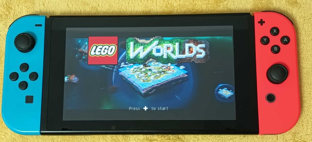 Nintendo Switch card joc Lego Worlds Engleza original impecabil cutie