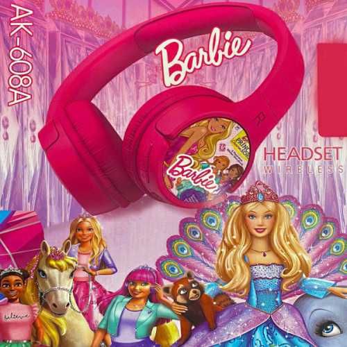 Безжични слушалки с вграден микрофон Barbie!