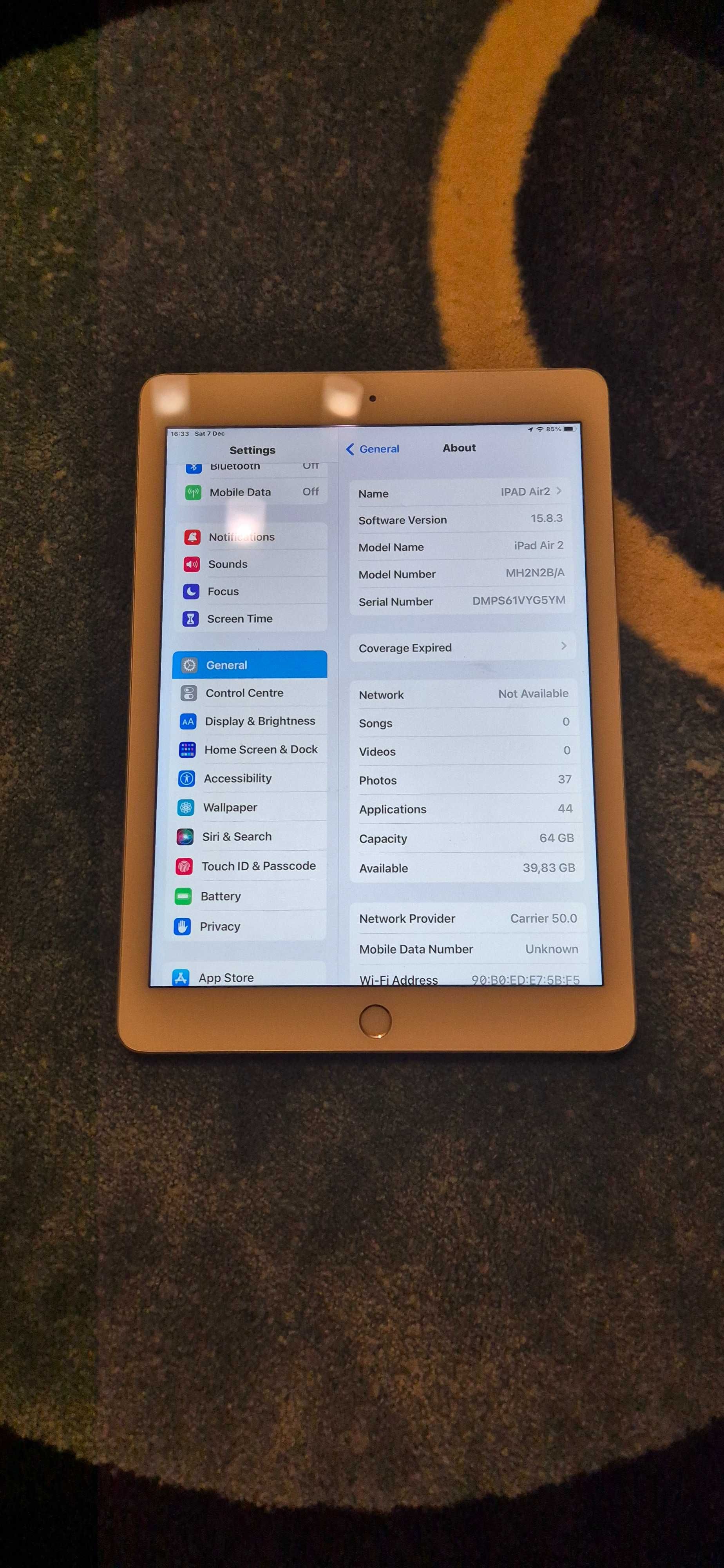 Iphone IPAD AIR2 64 GB Celular
