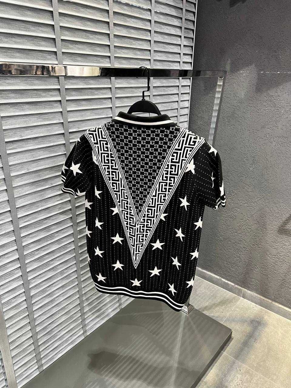Balmain мъжки  пуловер с къс ръкав Намаление