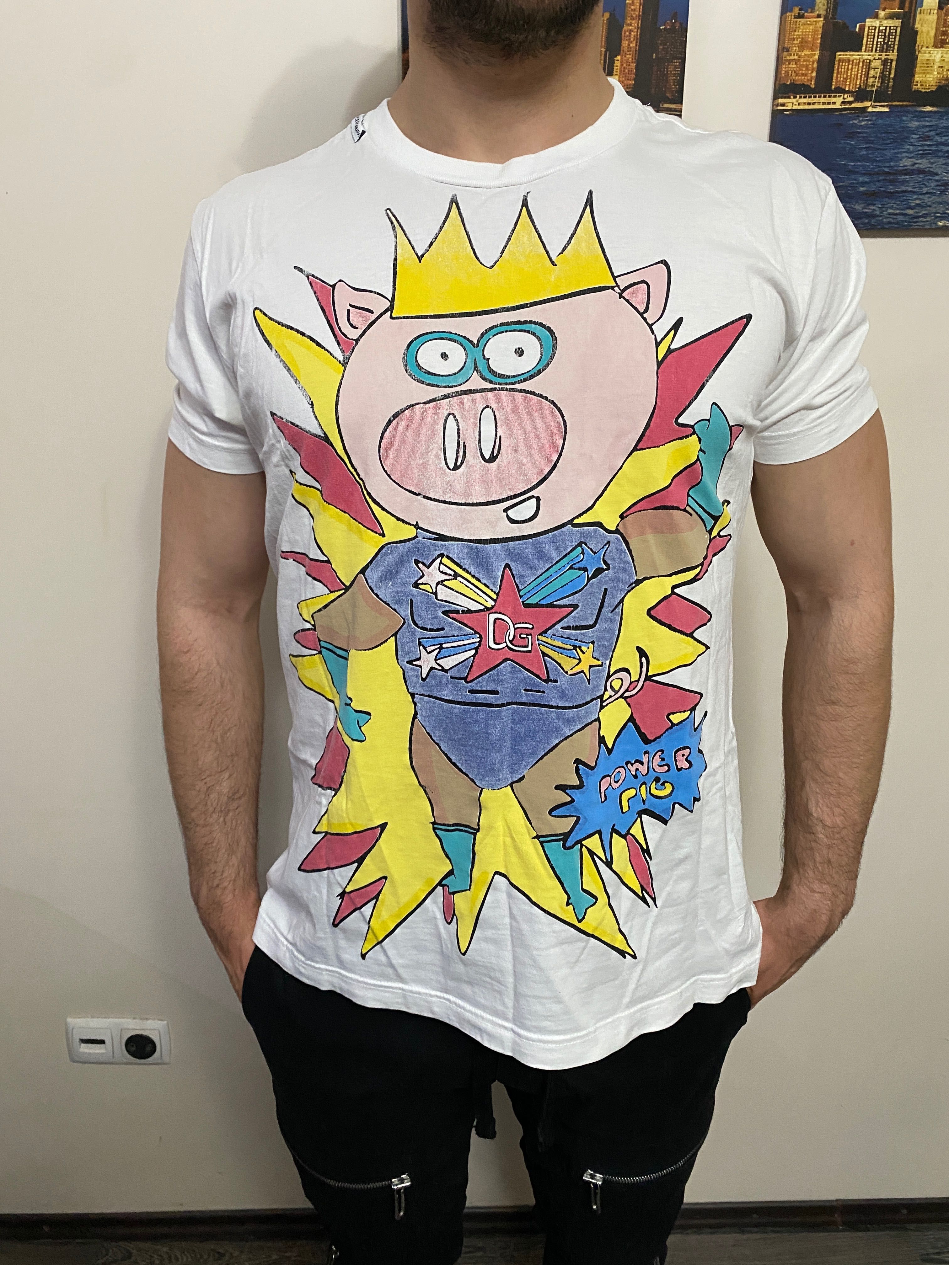 Tricou Dolce & Gabanna Power Pig