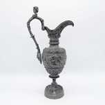 Vas/ulcior decorativ Art Nouveau din zinc