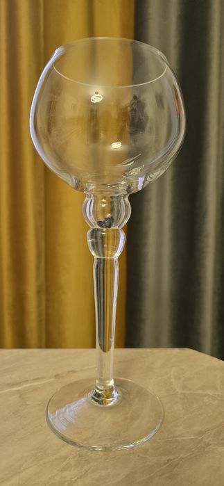 Pahar decorativ din sticlă