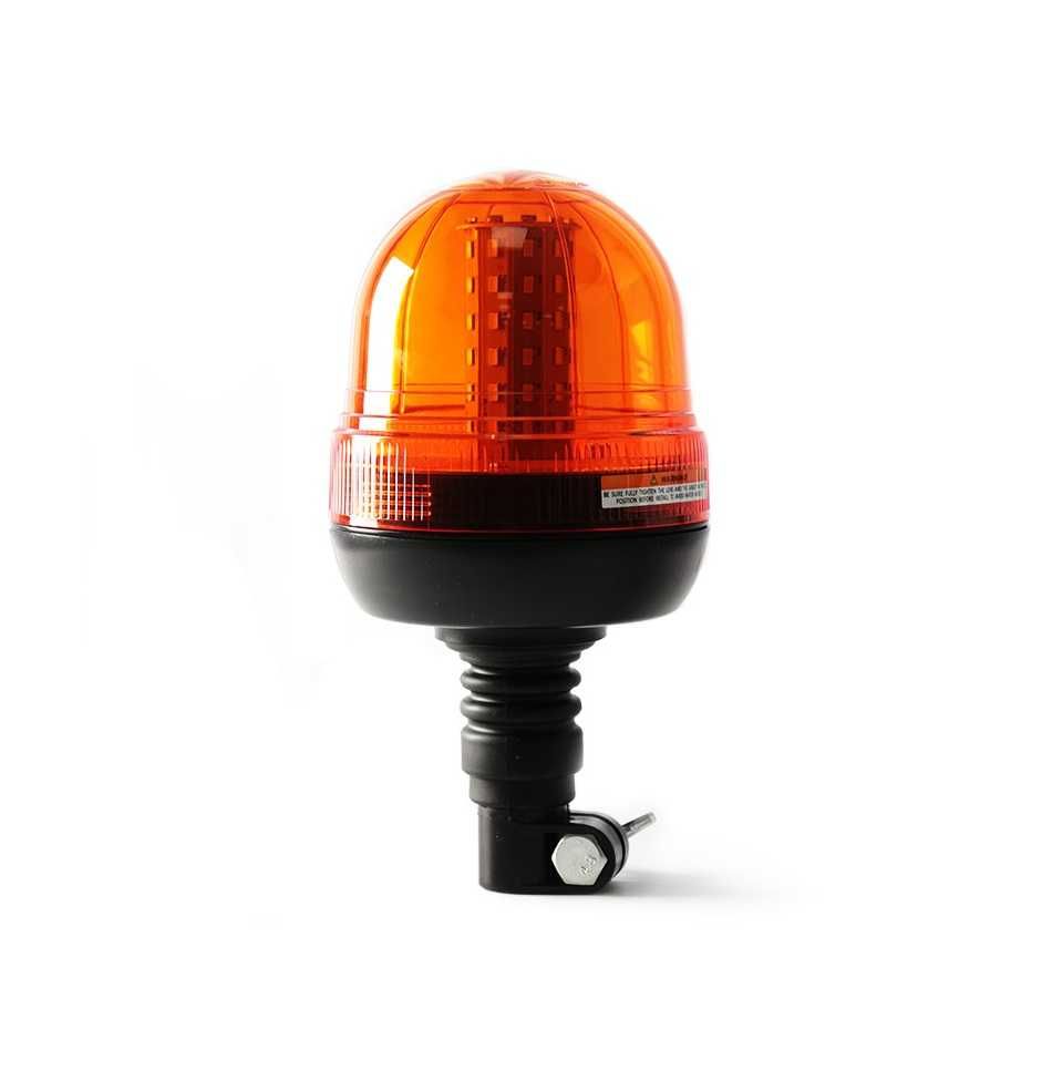 LED ЛЕД Аварийна/сигнална лампа Маяк буркан 12 / 24V – На прът