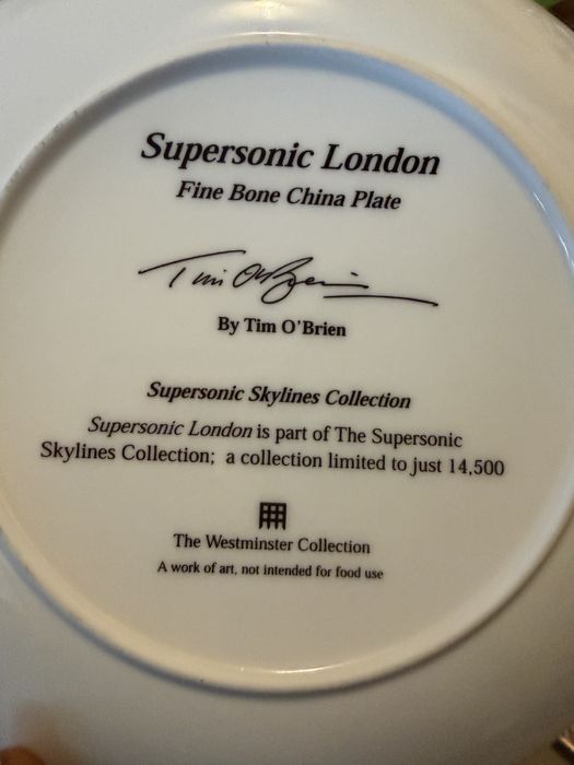 Колекционерски чиний на самолети