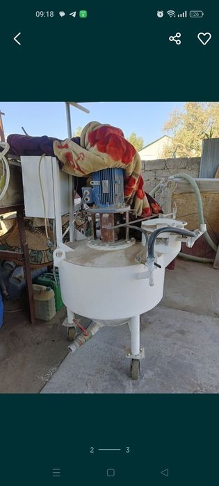 Аппарат для заливки пенобитона