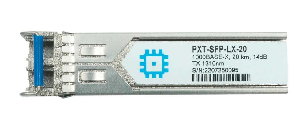 Модуль SFP оптический, дальность до 20км (14dB), LC Duplex, 1310нм