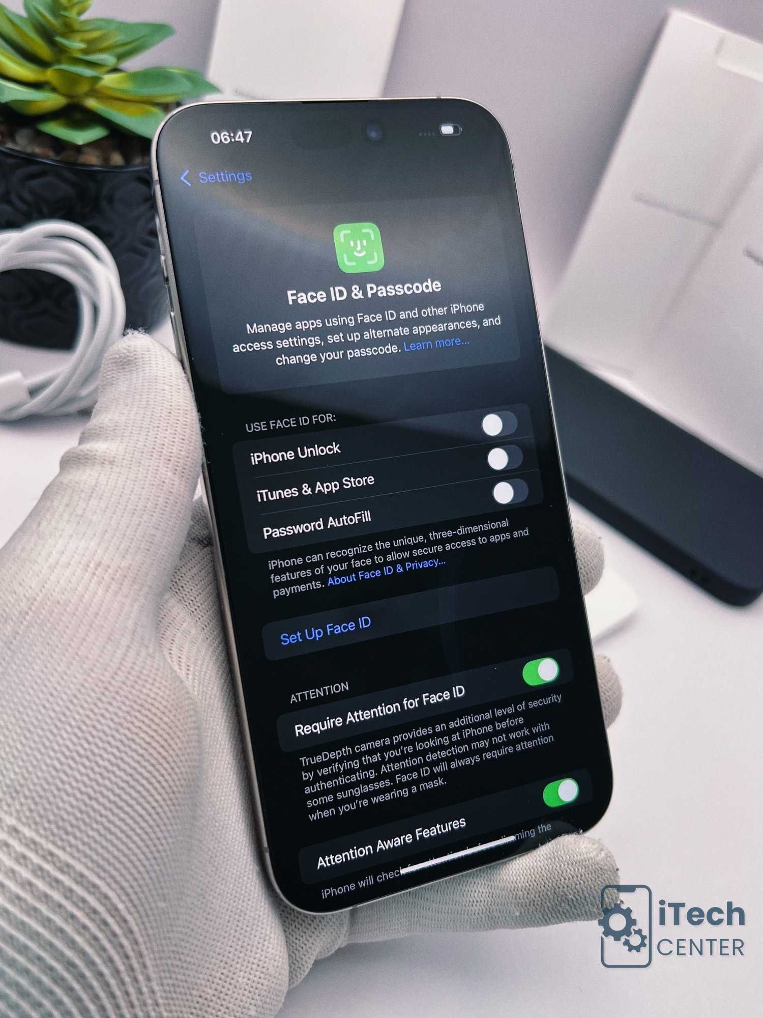 iPhone 15 Pro MAX, 256GB, 100% батерия, КАТО НОВ, 1 година ГАРАНЦИЯ!