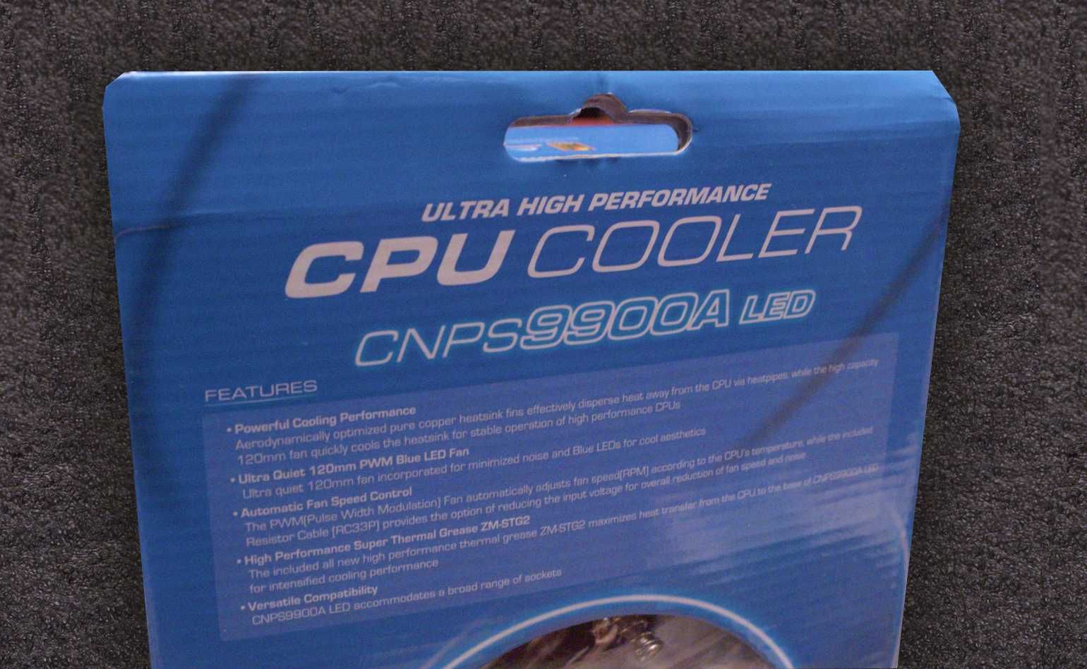 Cooler CPU Zalman CNPS9900A LED 120mm PWM Pure Copper