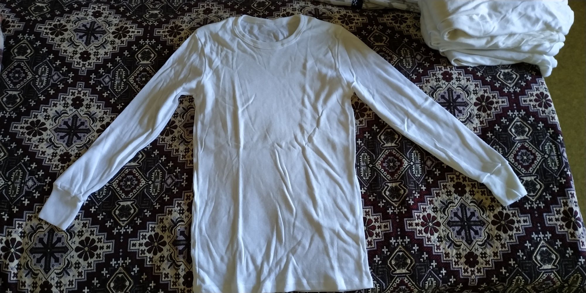Тениска дълъг ръкав памук